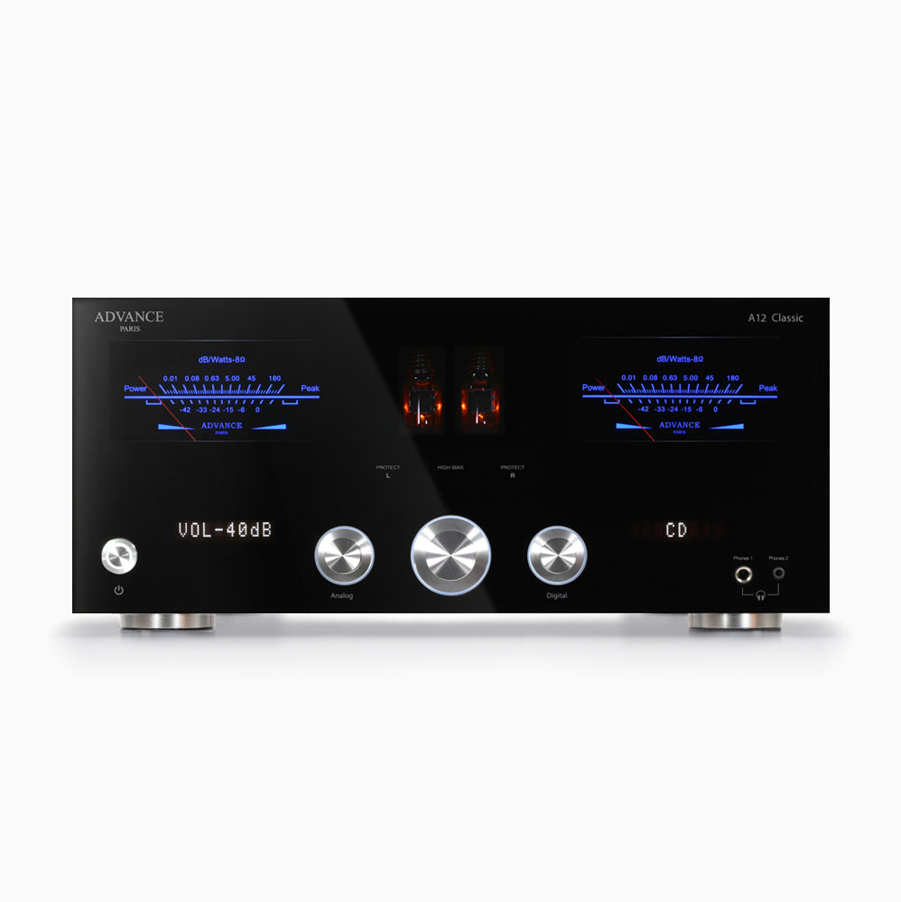 Advance Paris A12 Classic Integrert forsterker med rør, DAC og HDMI ARC 2x190w