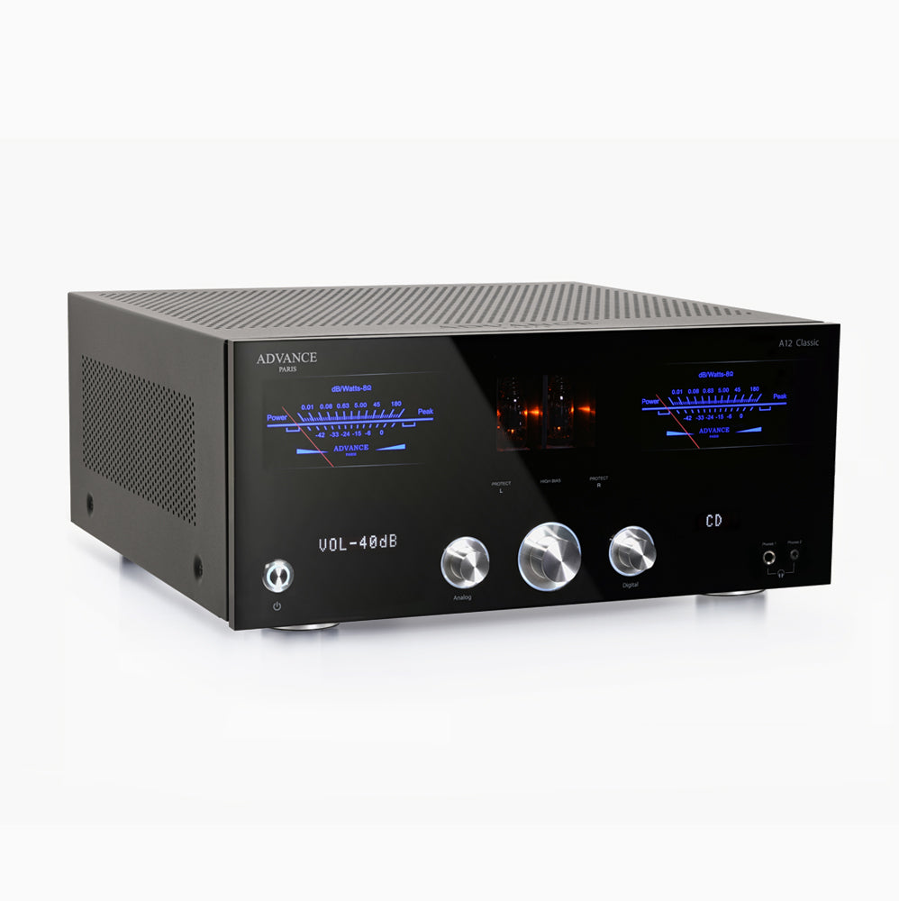 Advance Paris A12 Classic Integrert forsterker med rør, DAC og HDMI ARC 2x190w