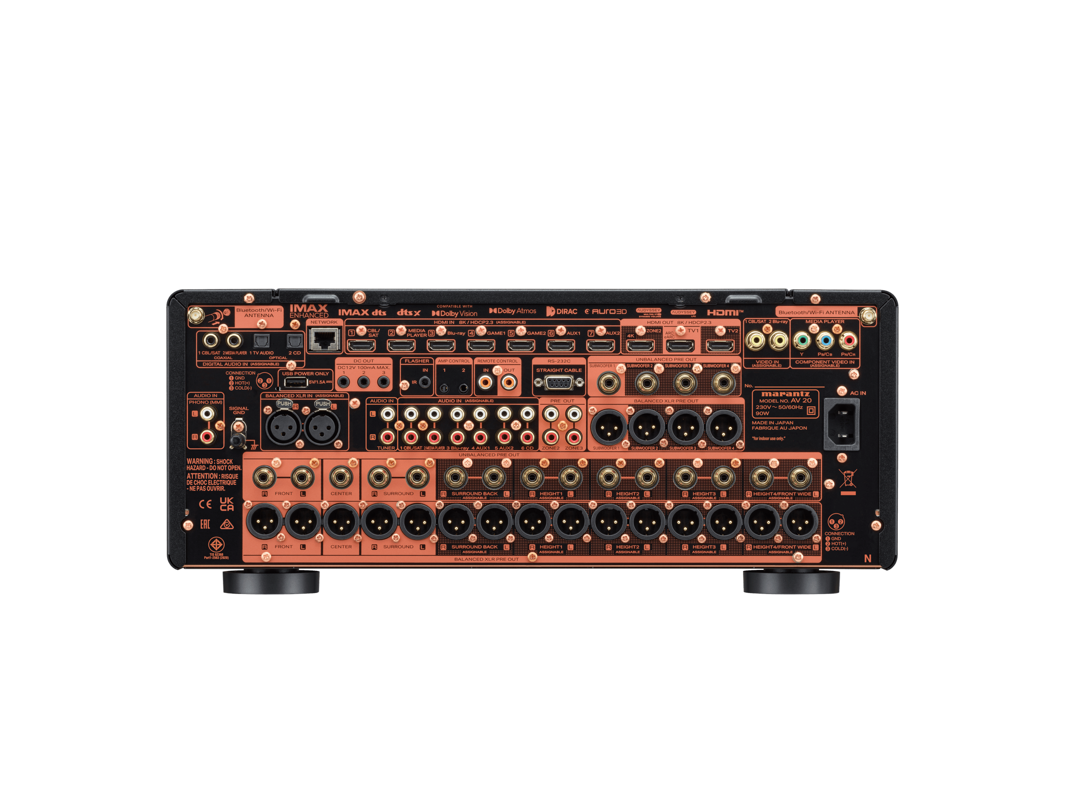Marantz AV20 High End 13.4-kanals hjemmekinoprosessor