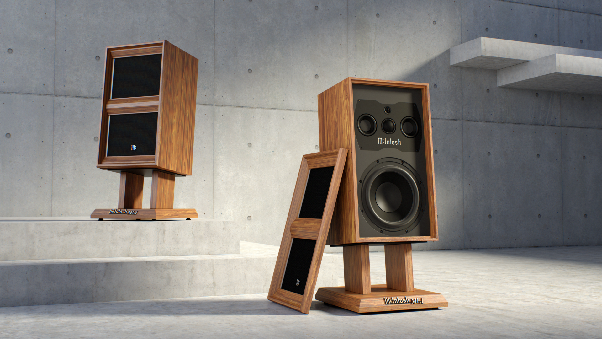 McIntosh ML 1 Mk II Retro Høyttalere