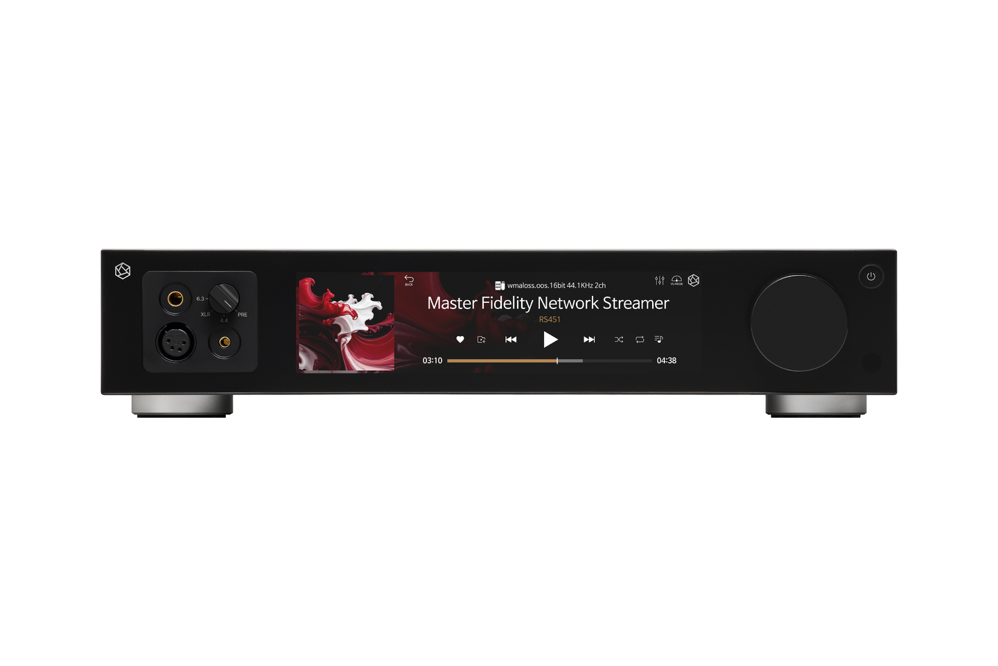 HiFi Rose RS451 High End Hodetelefonforsterker og Streamer/DAC