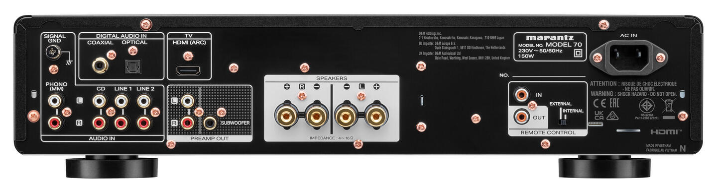 Marantz Model 70 Integrert forsterker med HDMI ARC 2x50w
