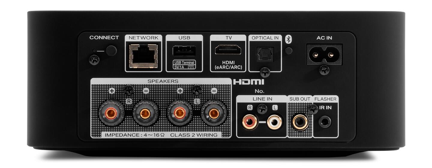 Marantz Model M1 Trådløs 2.1 strømmeforsterker med HDMI 2x100w