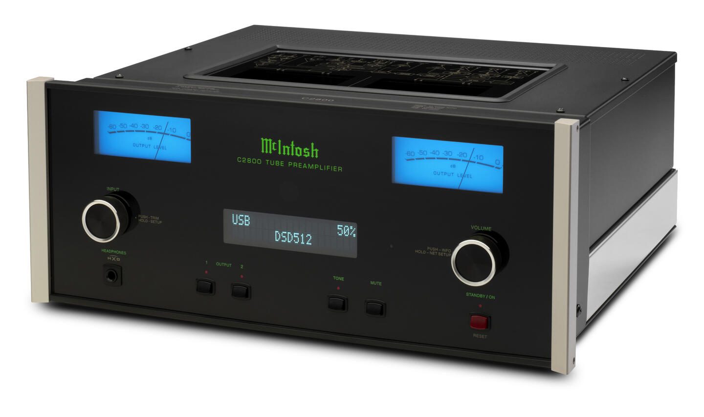 McIntosh C2800 Rørbasert Forforsterker med DAC