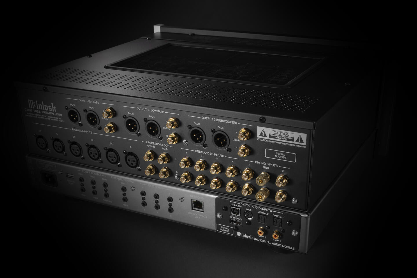 McIntosh C2800 Rørbasert Forforsterker med DAC