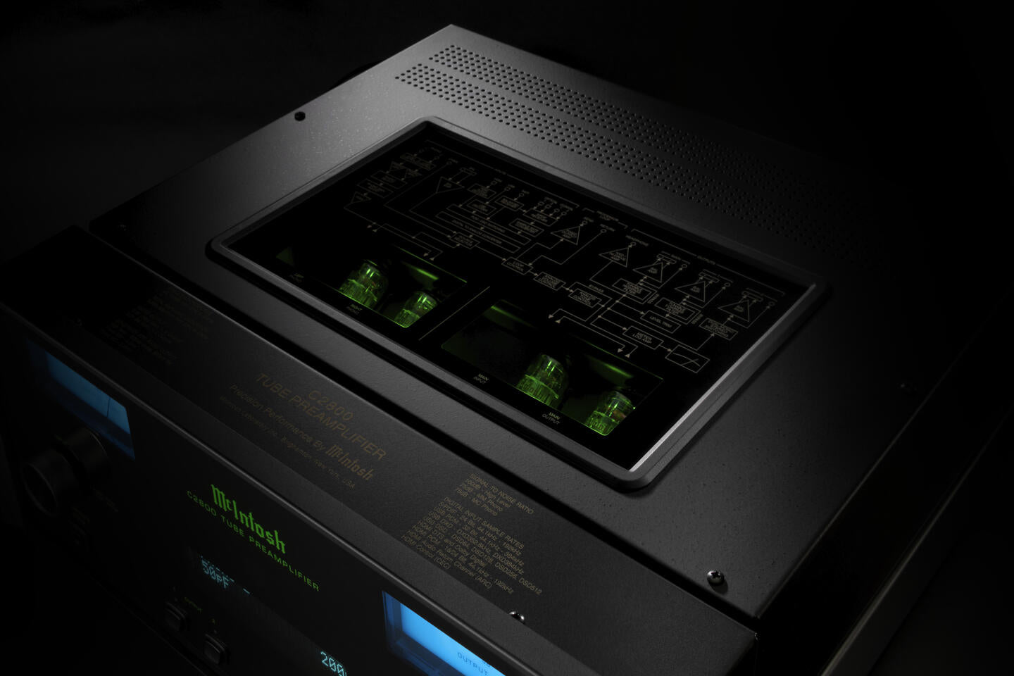 McIntosh C2800 Rørbasert Forforsterker med DAC