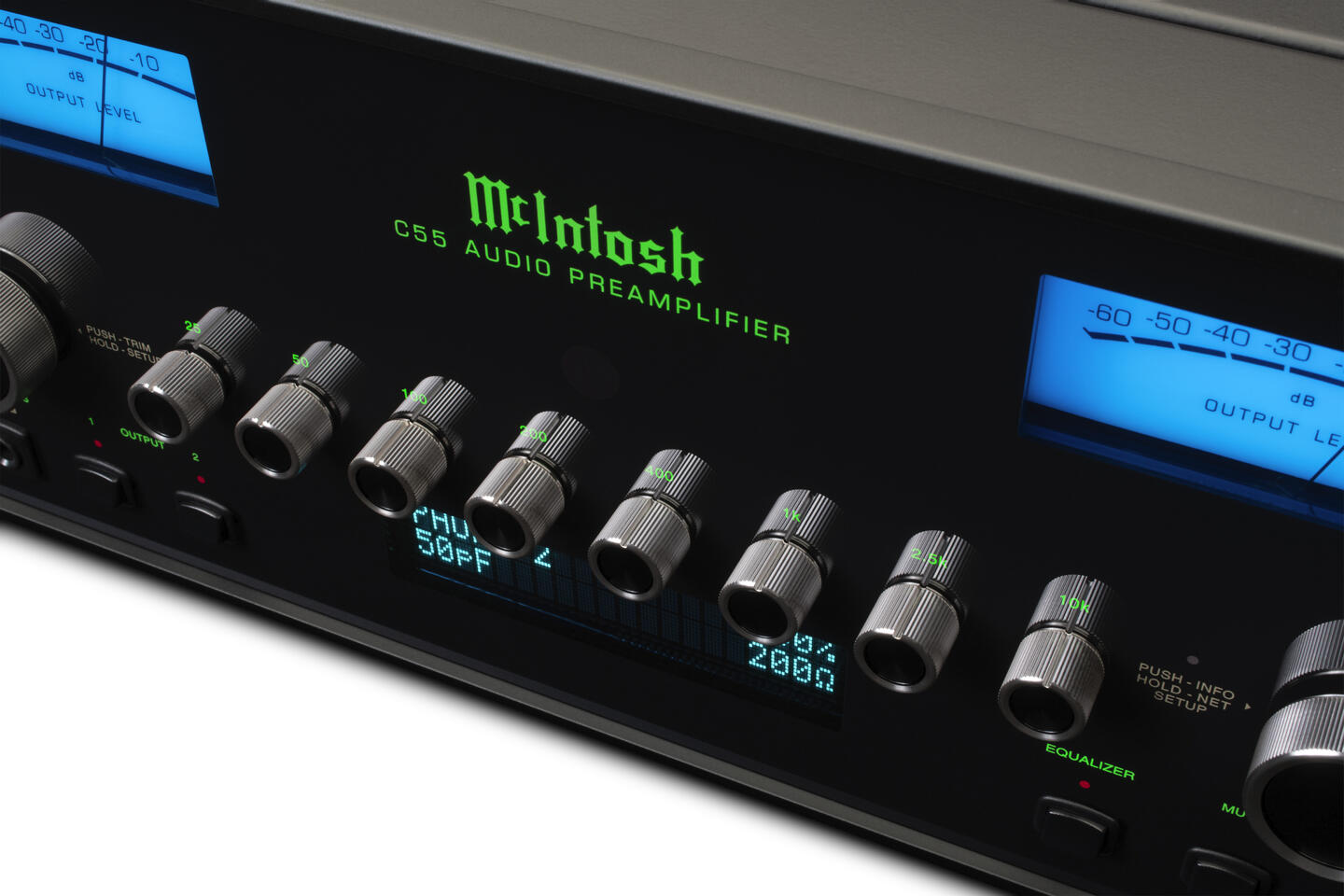 McIntosh C55 Stereo Forforsterker med Modulær DAC