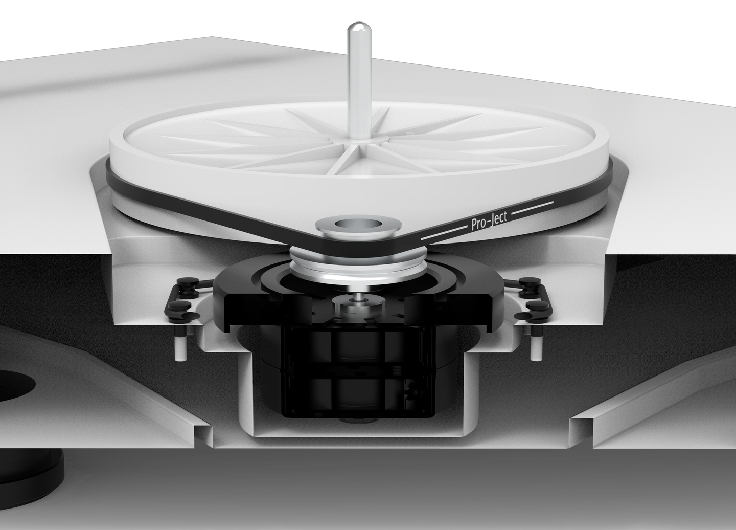 Pro-Ject X2 B balansert platespiller med Ortofon Quintet Red MC pickup