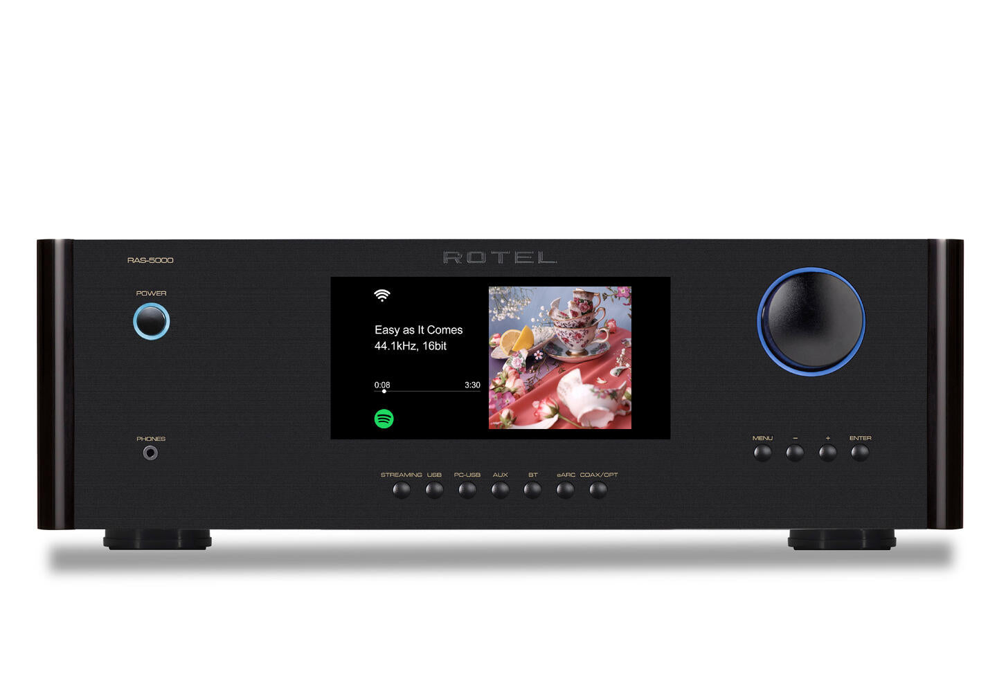 Rotel RAS-5000  Integrert forsterker med streaming 2x140w (tilgjengelig ca februar)