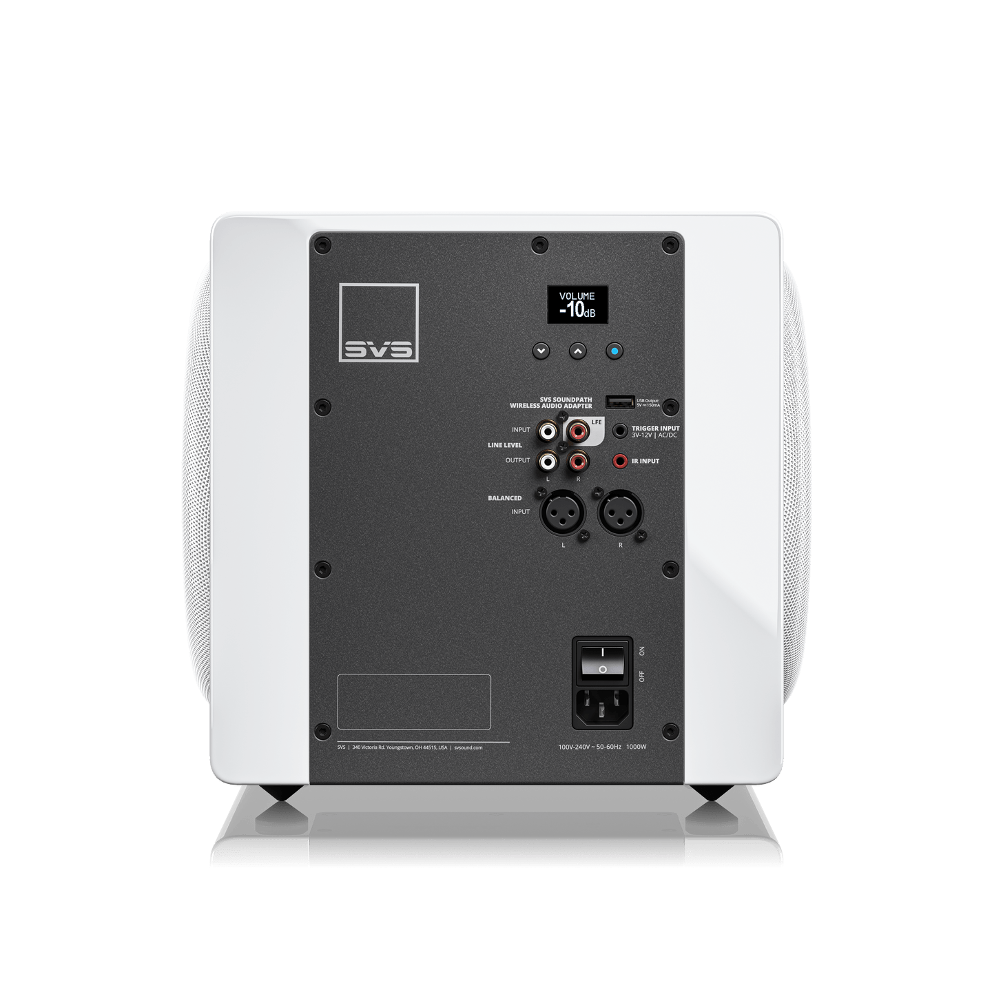 SVS 3000 Micro R|Evolution Ultrakompakt dobbel 9" Subwoofer 1200w