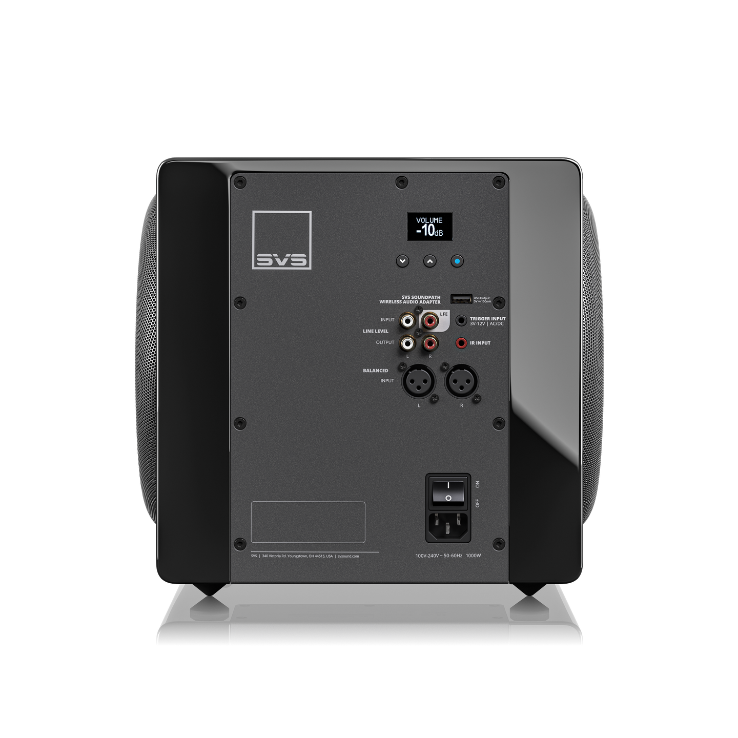 SVS 3000 Micro R|Evolution Ultrakompakt dobbel 9" Subwoofer 1200w