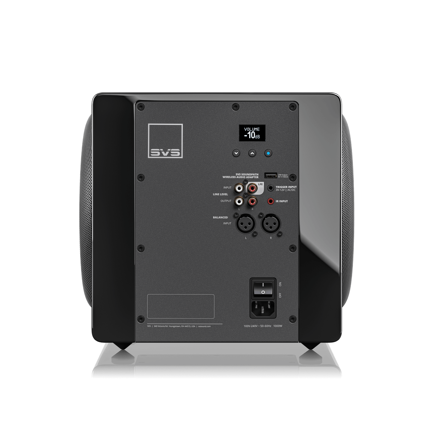SVS 3000 Micro R|Evolution Ultrakompakt dobbel 9" Subwoofer 1200w