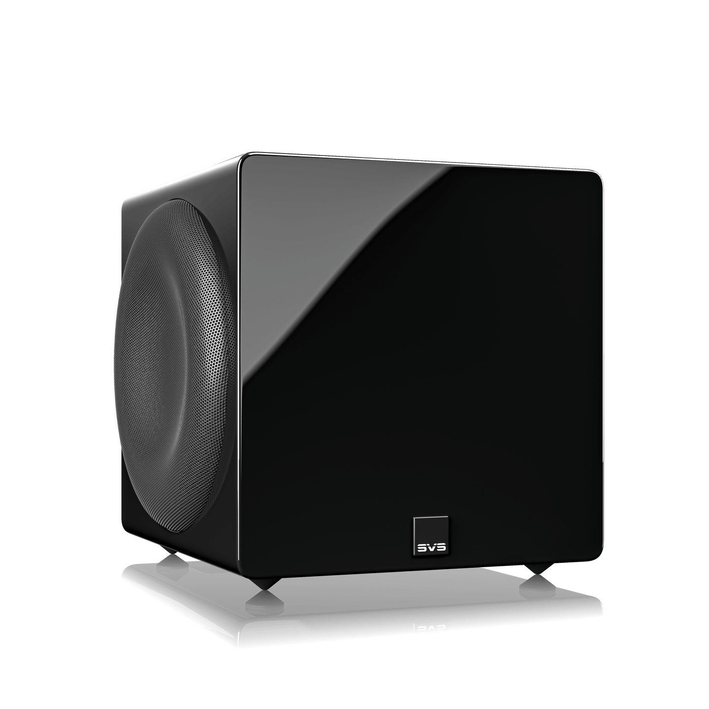 SVS 3000 Micro Ultrakompakt dobbel 9" subwoofer i piano gloss sort med høy ytelse.