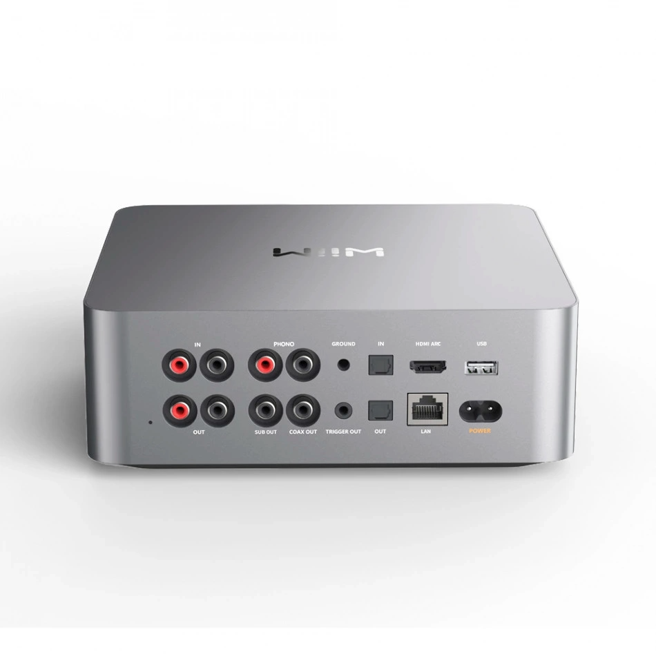 WiiM Ultra strømmer med HDMI, Riia og forforsterker