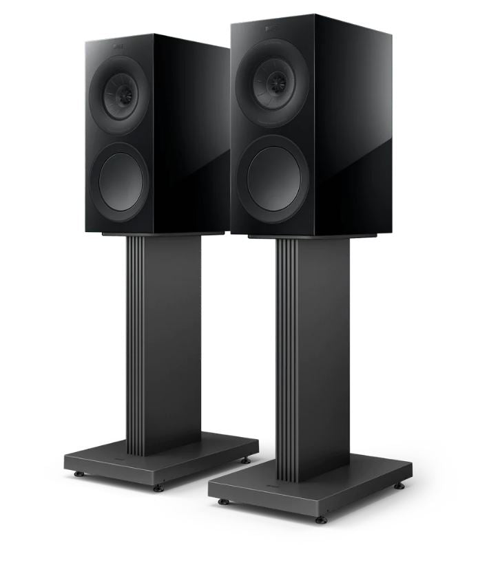 KEF R3 Meta Stativhøyttalere (Demo i Sort)