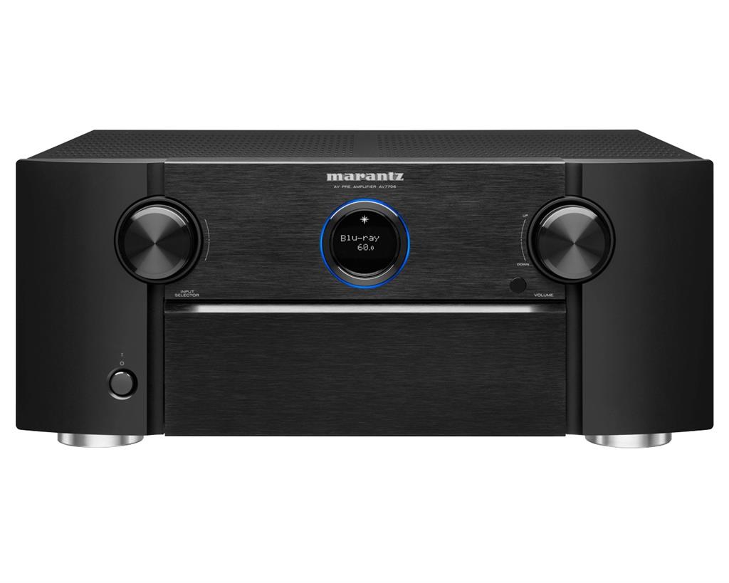 Marantz AV7706 11.2 Kanals Hjemmekinoprosessor med 8K og Heos Streaming