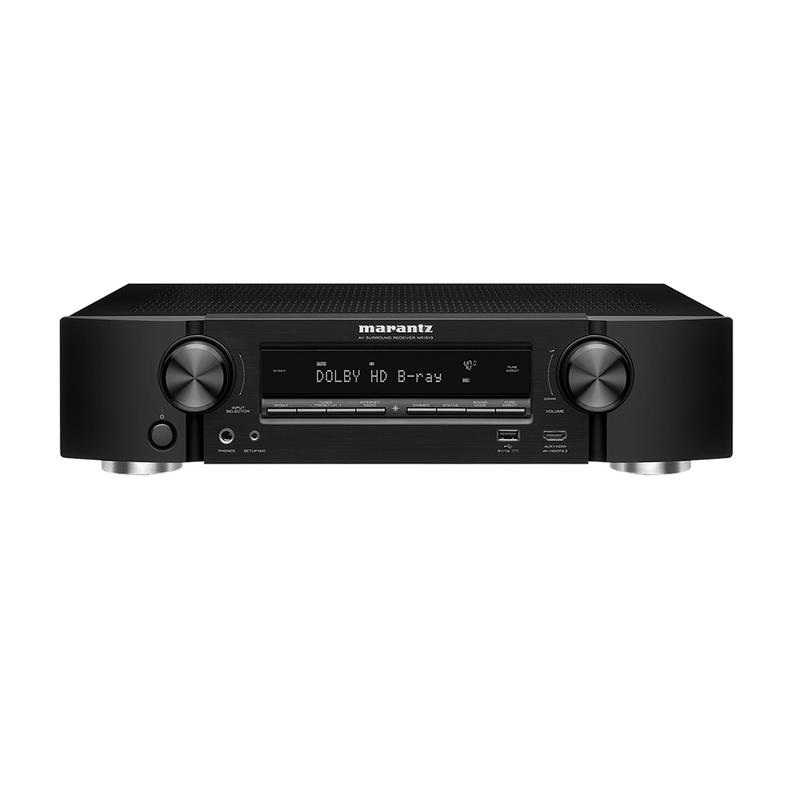 Marantz NR1510 Slim Hjemmekinoreceiver med Heos 5x50w