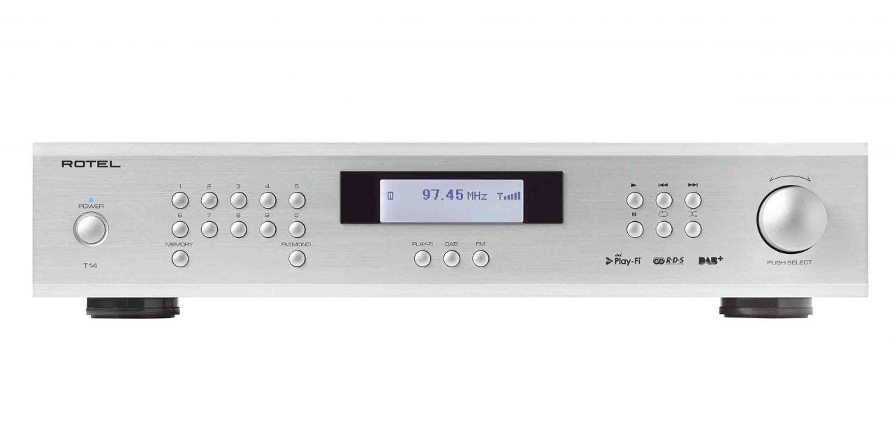 Rotel T 14 Radio DAB+ og Nettverkstreamer