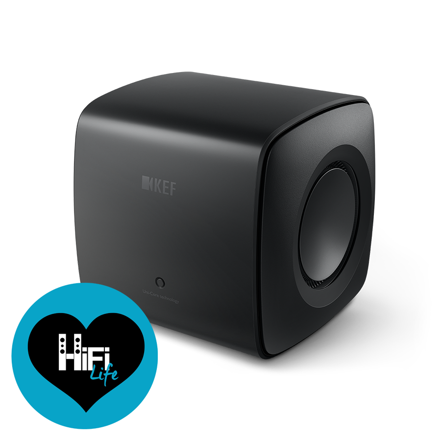 KEF KC62 Subwoofer 2x6,5" 1000w Liten subwoofer med stor lyd