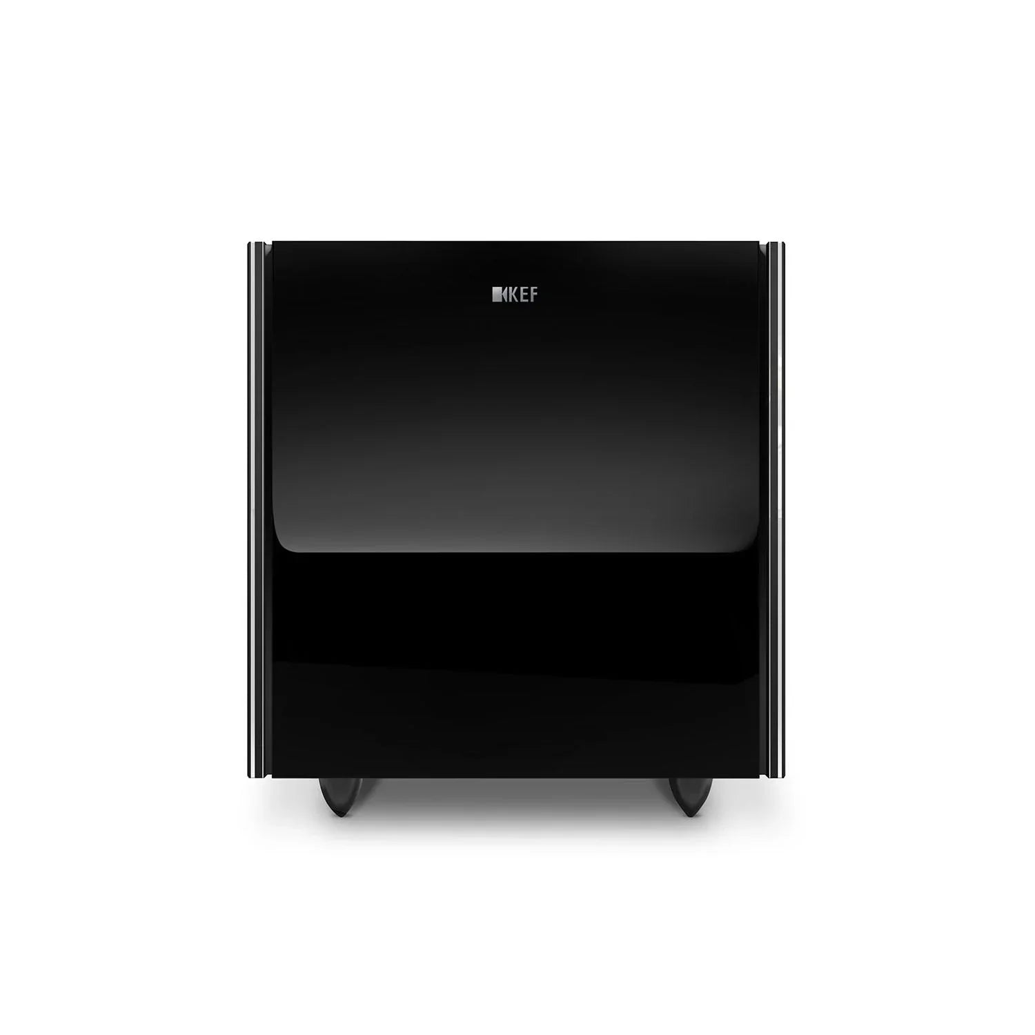 KEF subwoofer i sort design for HiFi-system