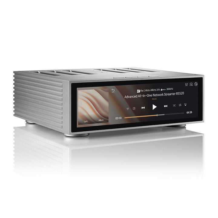 HiFi Rose RS520 Alt-i-ett nettverksspiller med forsterker og referanse DAC 2x250w