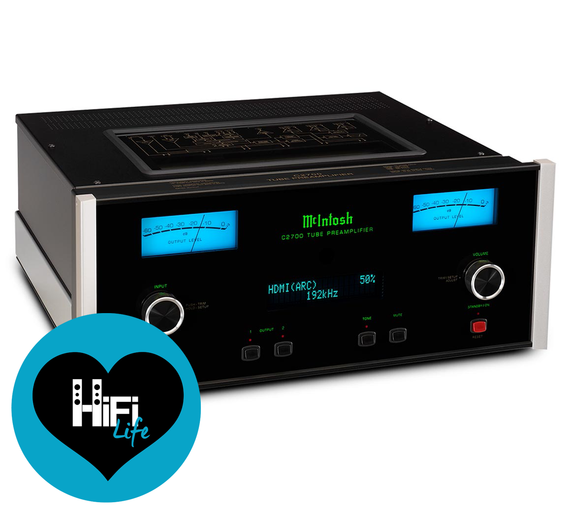 McIntosh C2700 Rørbasert Forforsterker med DAC (Retur/Innbytte)