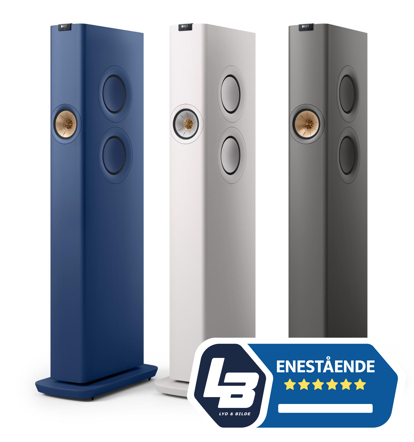 KEF LS60 Wireless Trådløs aktivt høyttalerpar