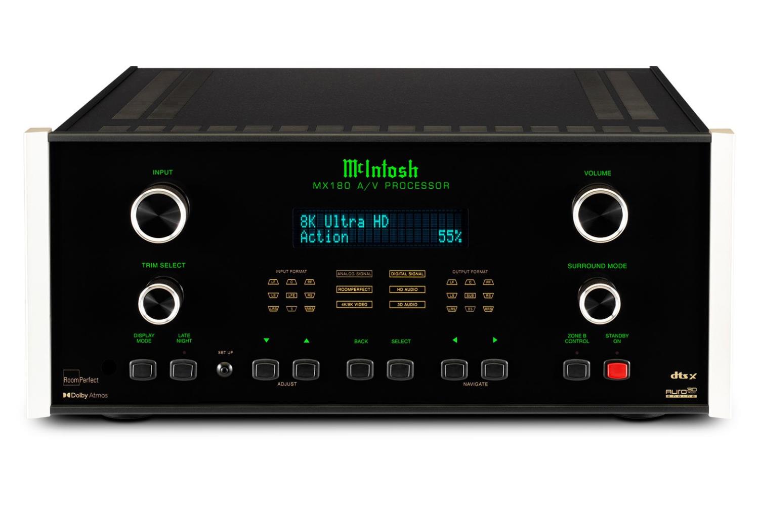 McIntosh MX180 15.1 A/V Prosessor med 8K og RoomPerfect