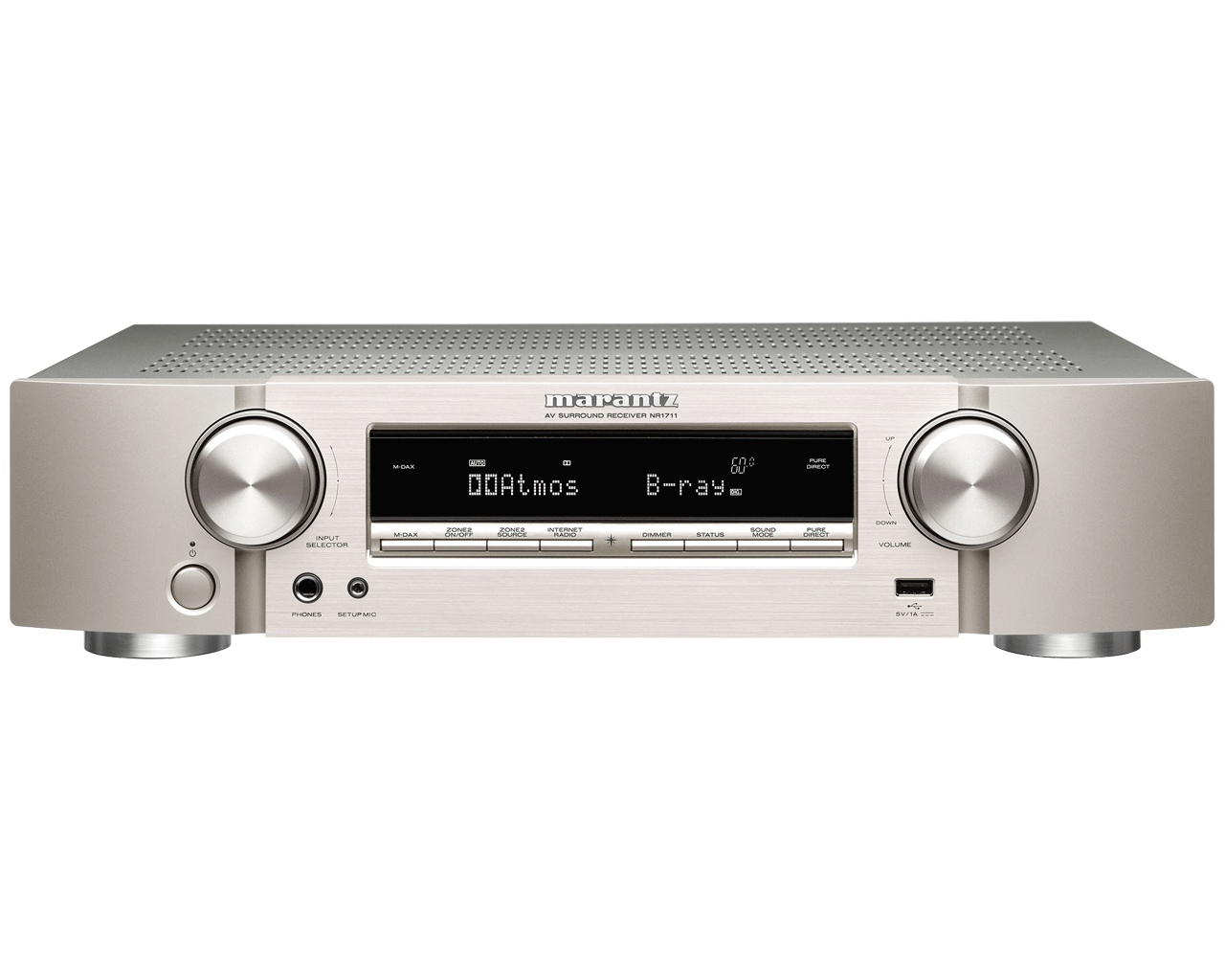 Marantz Slim 7.2Ch 8K Ultra HD AV Receiver med HEOS 7x50w