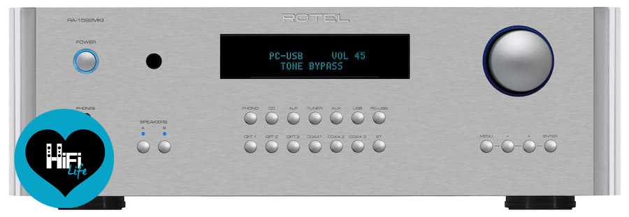 Rotel RA1592mkII Integrert forsterker med DAC 2x200w