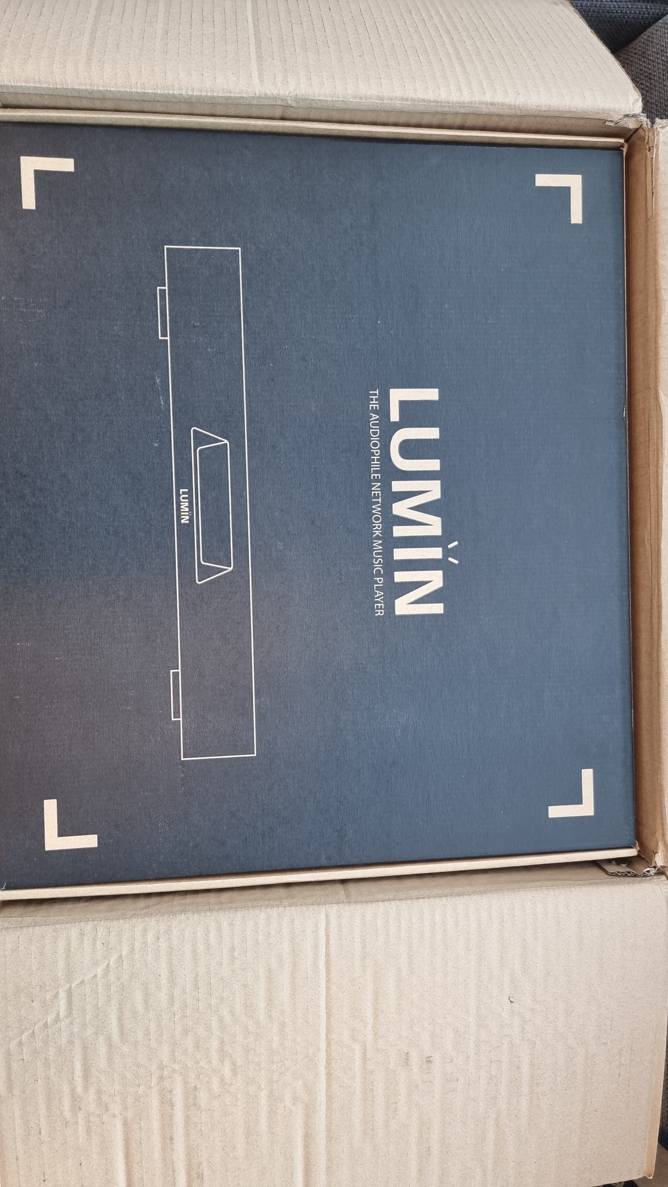 Lumin U1x - High End Nettverkstransport/Streamer med separat strømforsyning (innbytte)