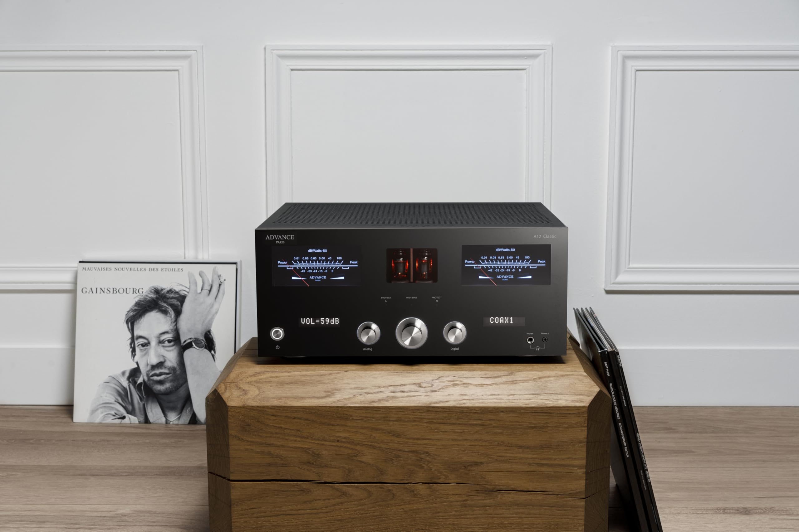 Advance Paris A12 Apex Integrert forsterker med rør, DAC og HDMI ARC 2x190w