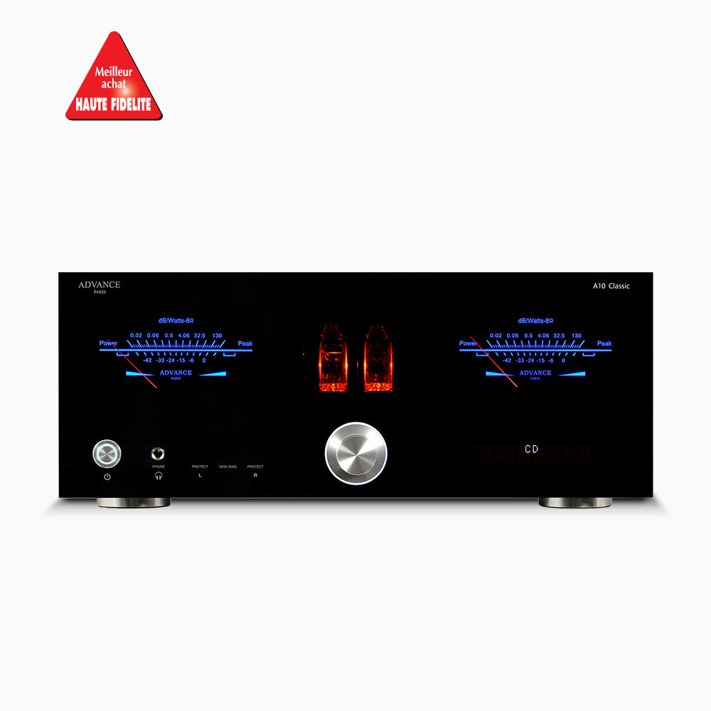 Advance Paris A10 Classic Integrert forsterker med rør, DAC og HDMI ARC 2x130w