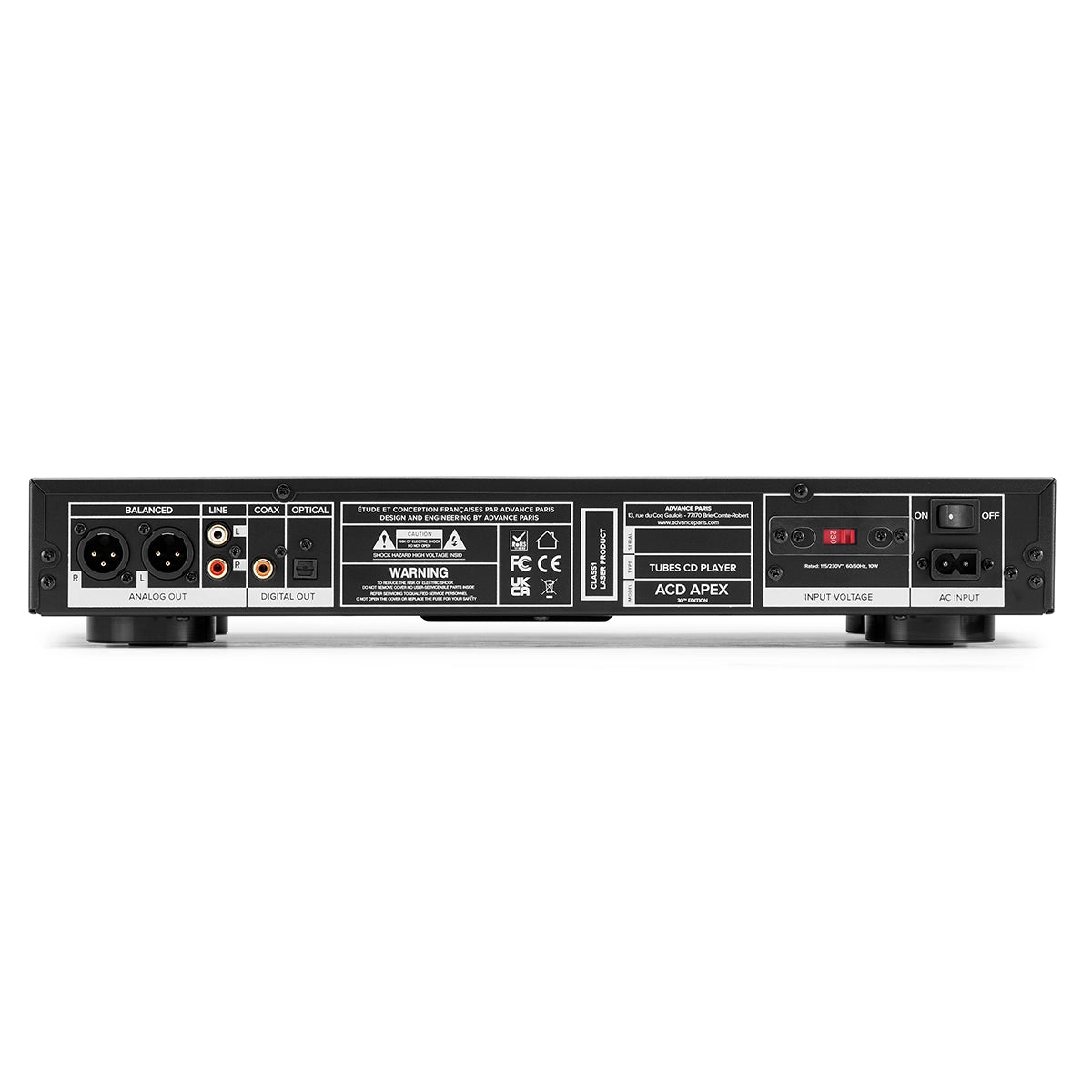 Advance Paris ACD Apex CD-spiller med Rør