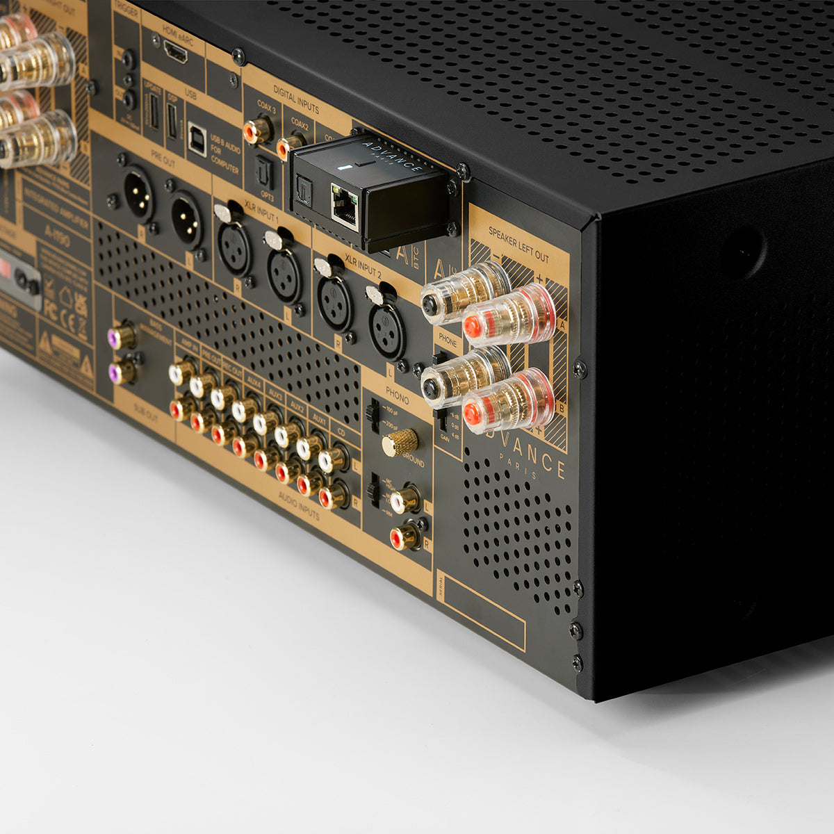 Advance Paris A-i190 Nova Integrert hybridforsterker med rør, DSP, DAC og HDMI ARC 2x190w