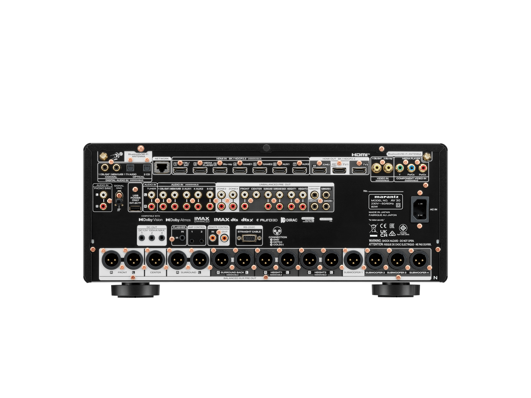 Marantz AV30 11.4-kanals hjemmekinoprosessor