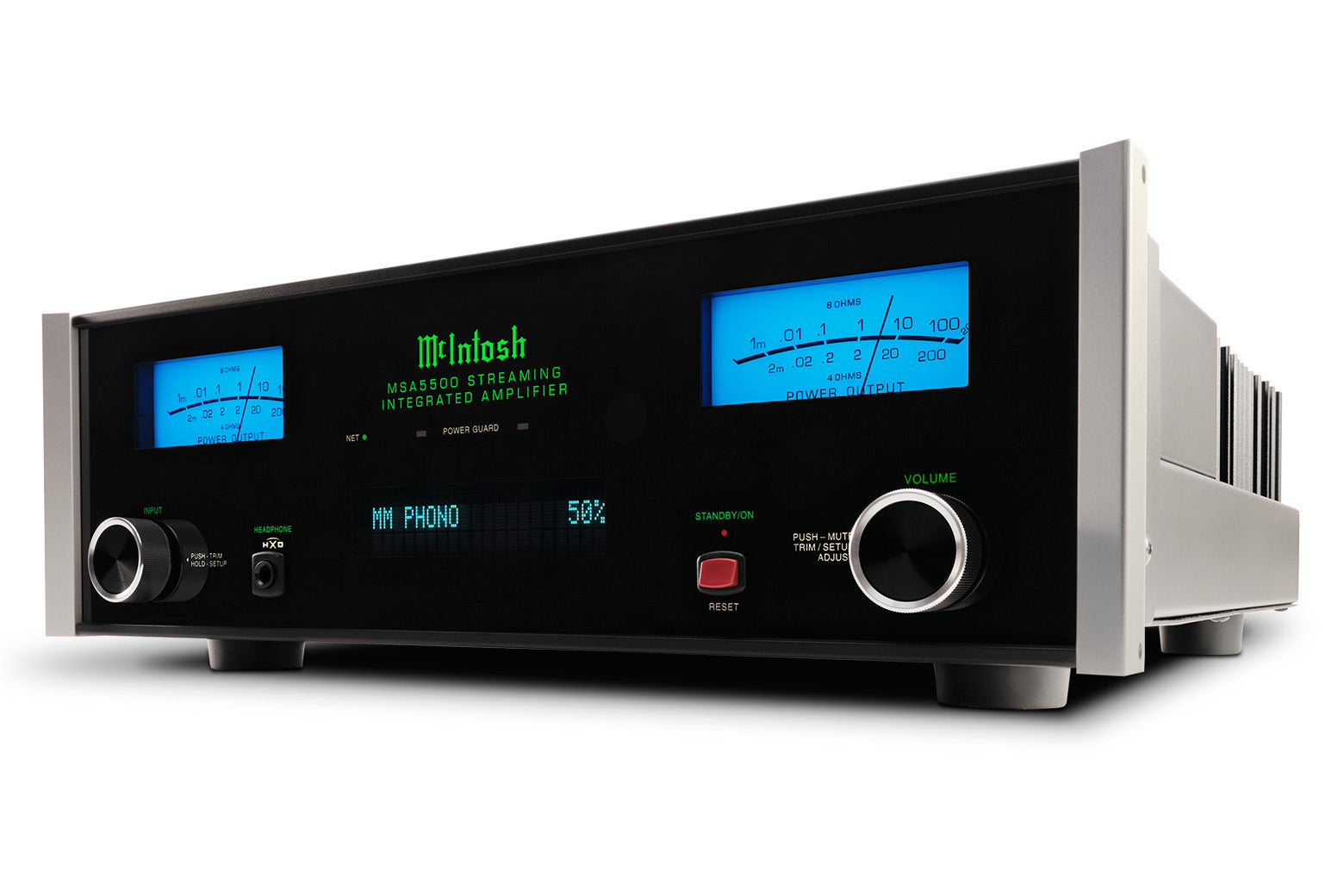 McIntosh MSA5500 Integrert Forsterker 2x100w med DAC, HDMI og Streaming