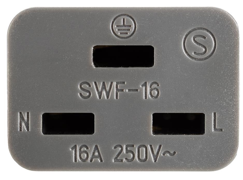 Supra LORAD 2.5 SPC CS-16-EU 1,5M. Sølvbelagt strømkabel 16 Amp