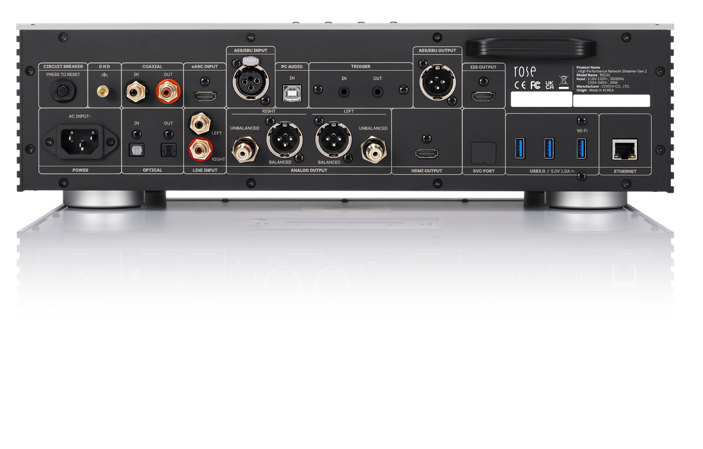 HiFi Rose RS151 High End Streamer og nettverksspiller