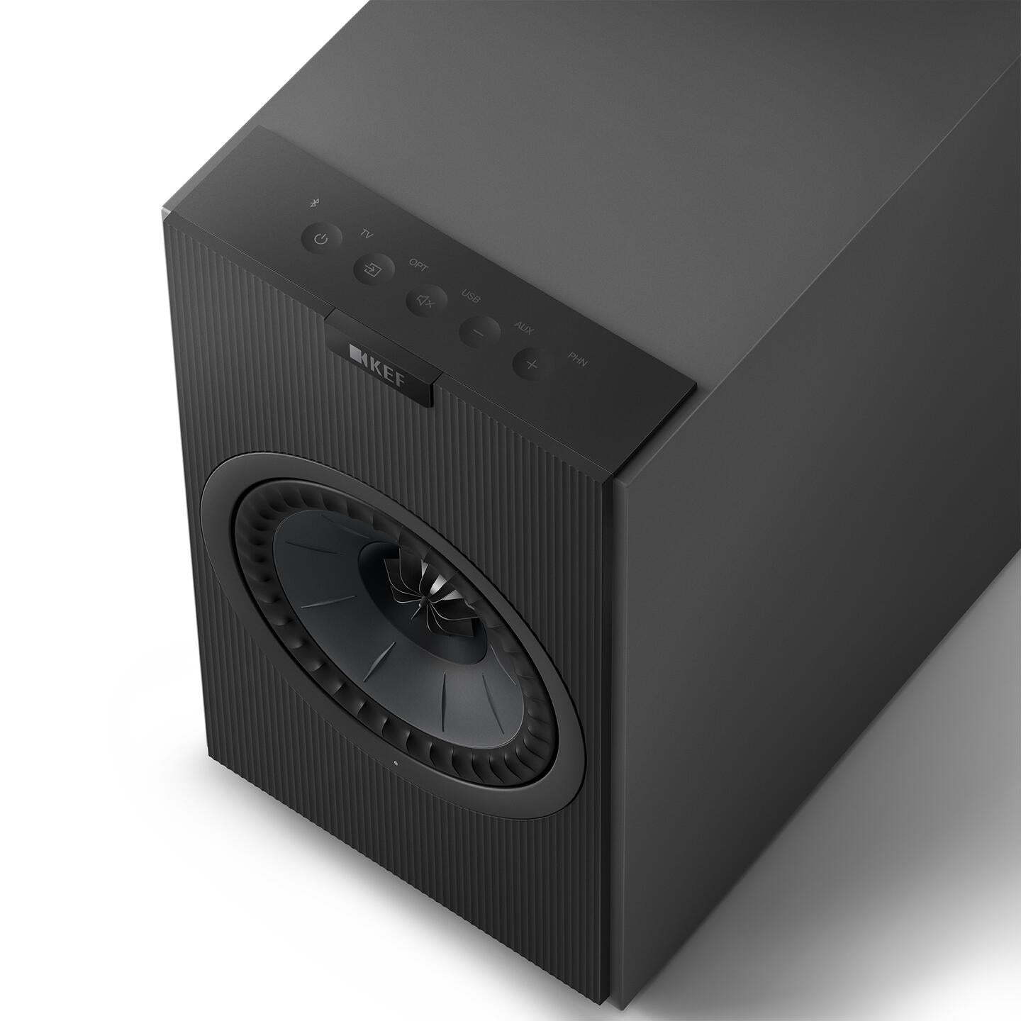 KEF Coda Wireless aktive høyttalere med blåtann, DAC, HDMI ARC, og platespillerinngang 2x100w