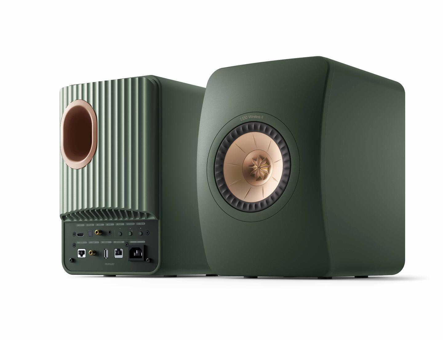 kef ls50 wireless 1世代 左 Kef LS50 Wireless II Revolusjonerende Aktiv Høyttaler