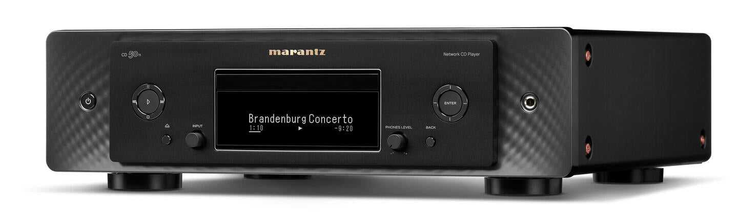 Marantz CD 50n CD-spiller med Heos Streaming, HDMI ARC og DAC