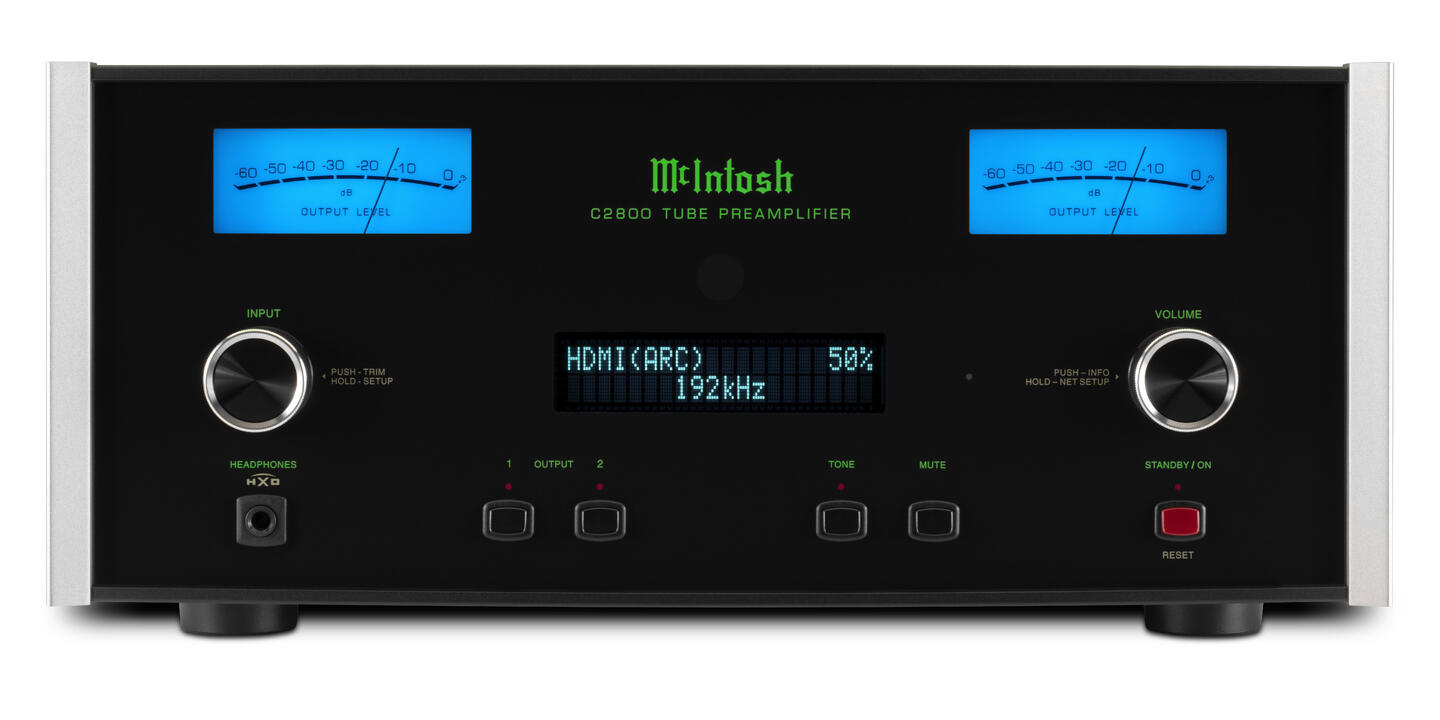 McIntosh C2800 Rørbasert Forforsterker med DAC
