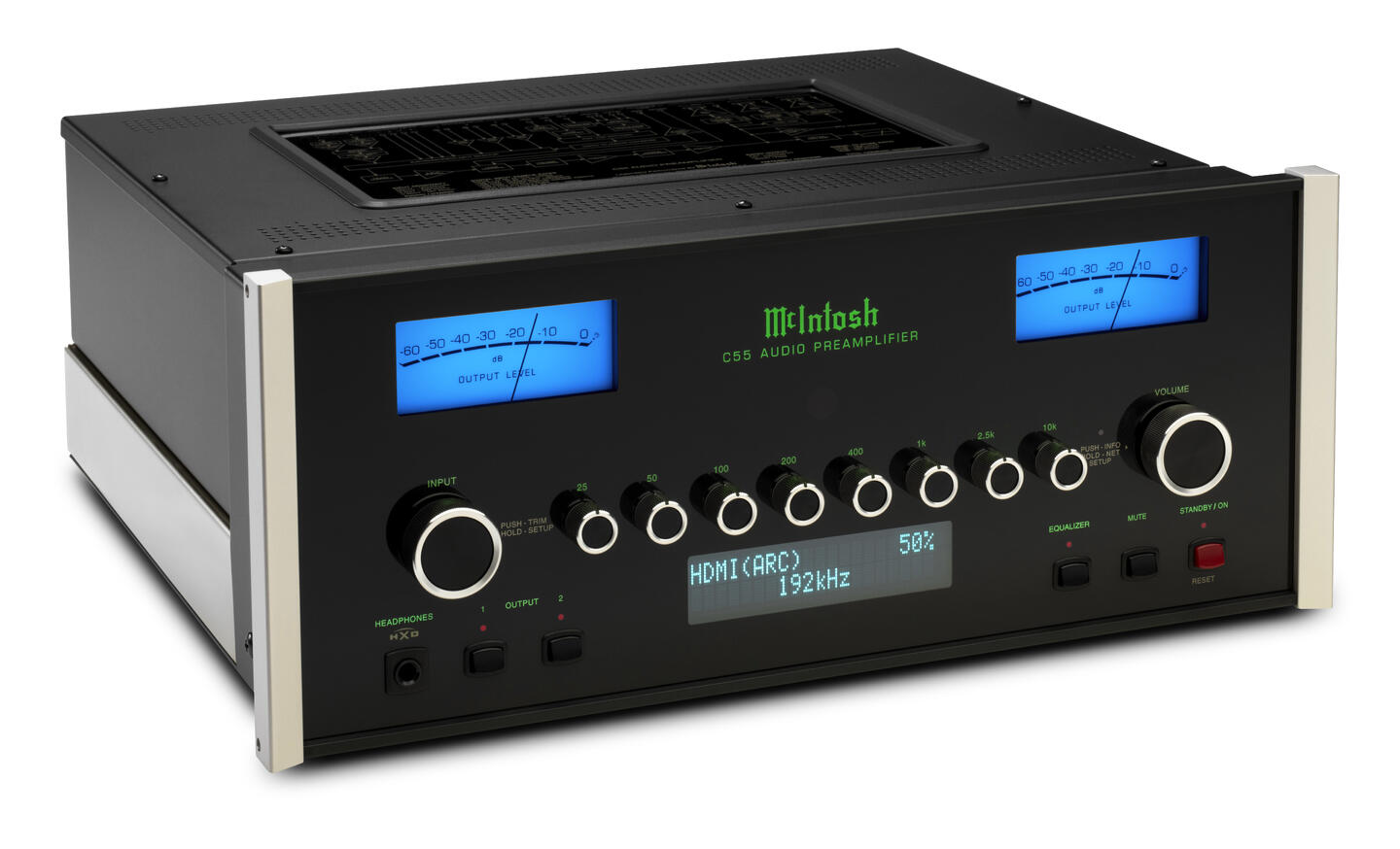 McIntosh C55 Stereo Forforsterker med Modulær DAC