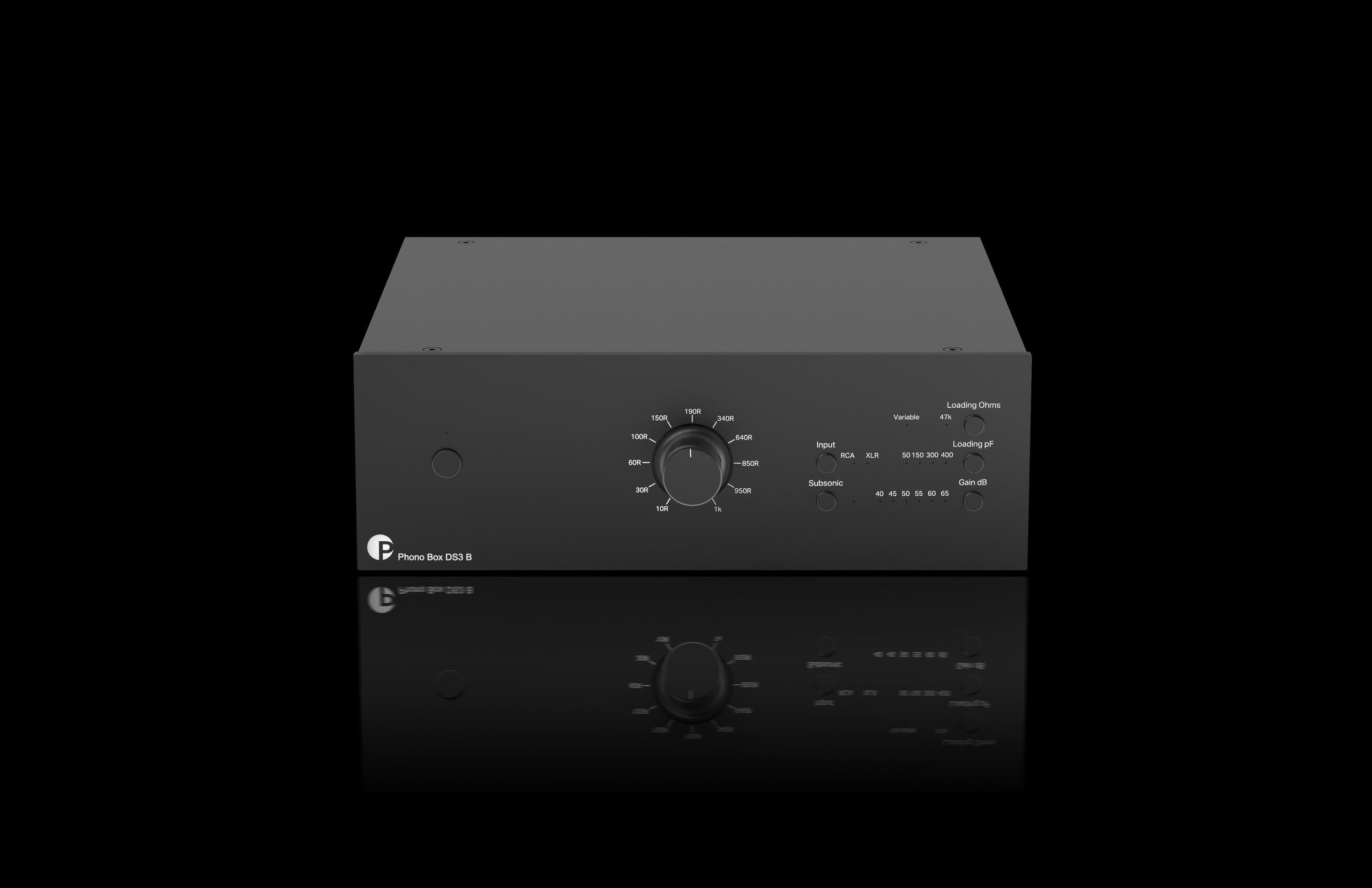 Pro-Ject Phono Box DS3 B - Balansert high-end Riaa-trinn