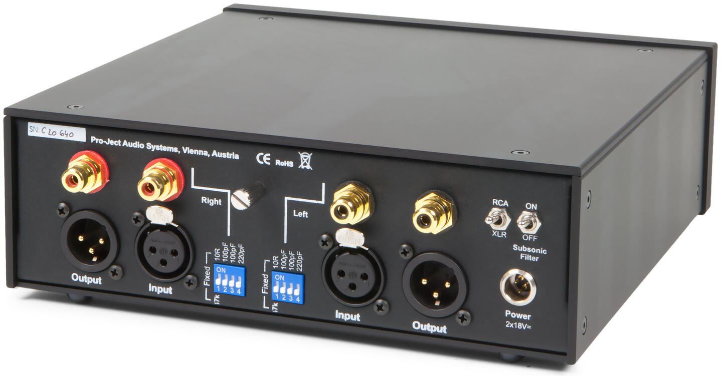Pro-Ject Phono Box RS - Balansert Riaa-trinn