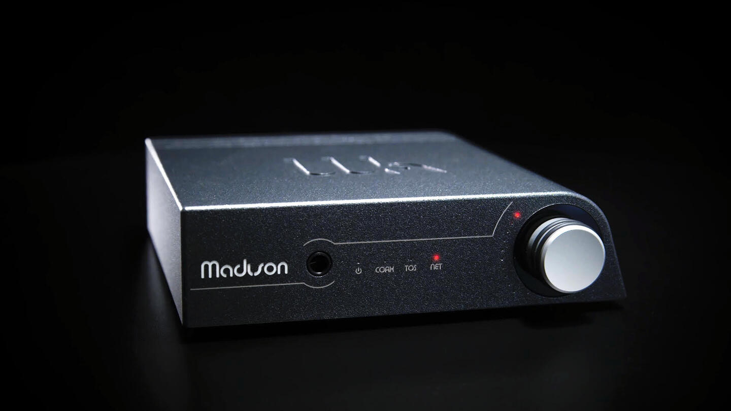 Wattson Audio Madison Streamer med innebygget DAC og Hodetelefonforsterker
