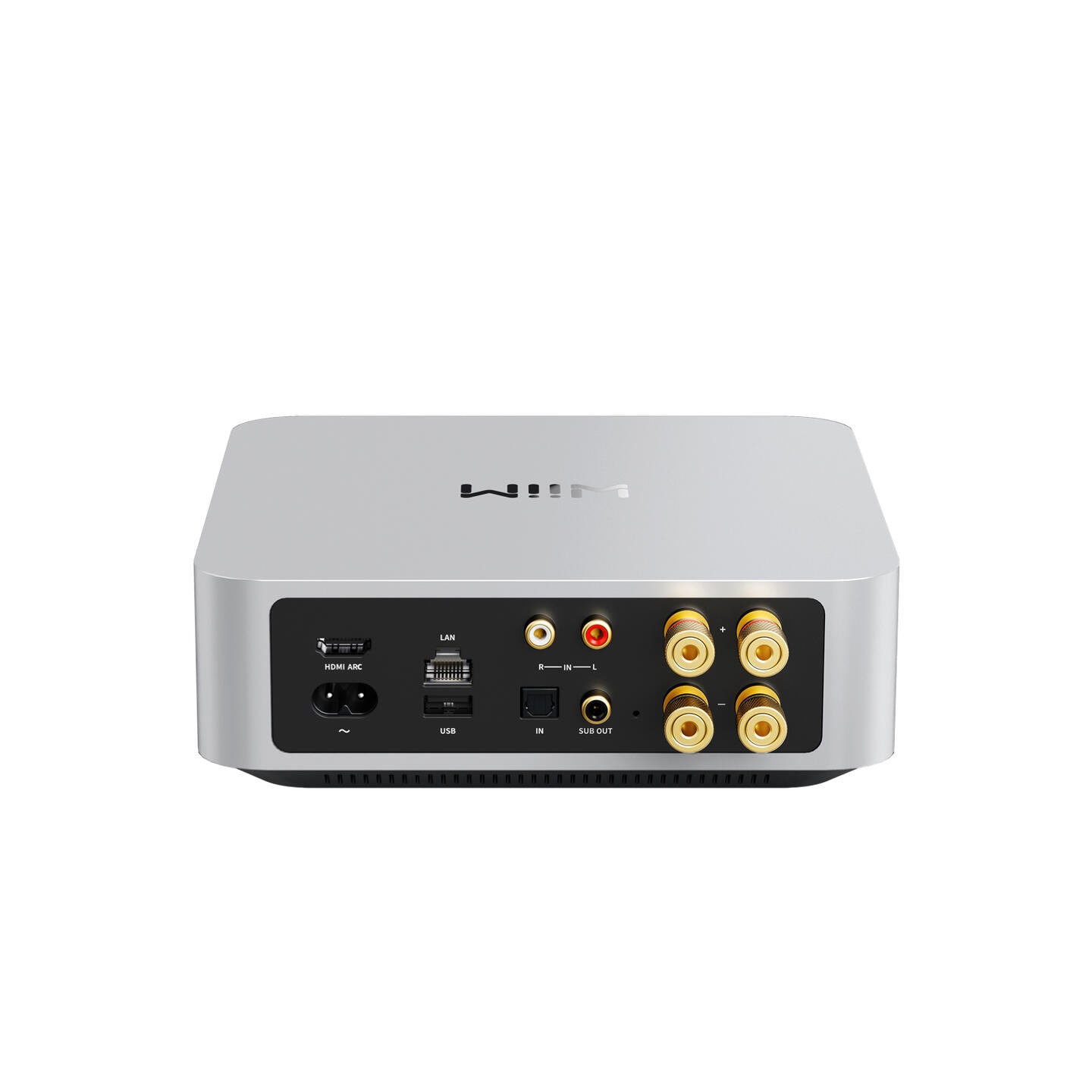 WiiM Amp Integrert forsterker med streaming og HDMI ARC 2x60w