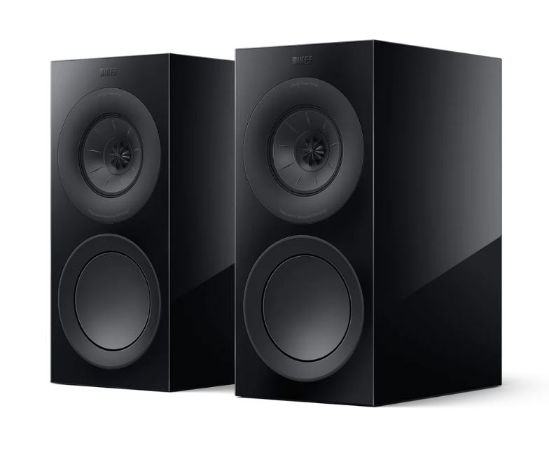 KEF R3 Meta Stativhøyttalere (Demo i Sort)