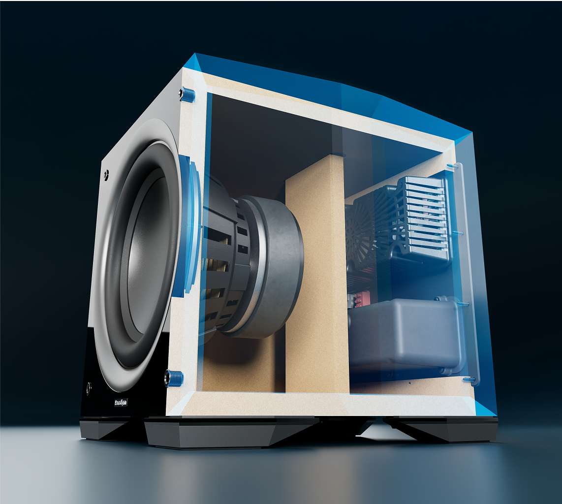 Paradigm Defiance S12 12" Subwoofer med romkorreksjon 800w